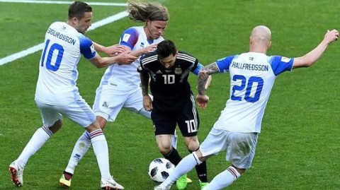 梅西点球梦魇再现！阿根廷1-1憾平冰岛，北欧神话续写世界杯传奇