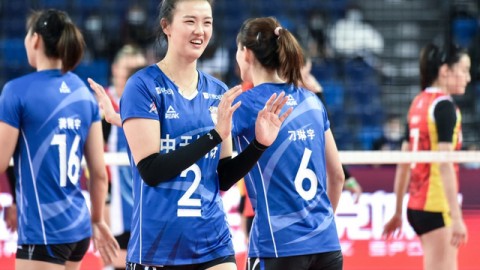 上海女排替补逆转江苏全运夺赛点，蔡斌冲金再进一步