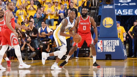 申京准绝杀杜兰特31+8，火箭1分险胜勇士豪取6连胜